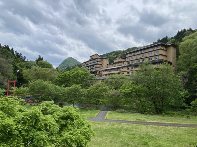 愛隣館の庭園